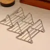 Caja de Jabón de Acero Inoxidable Ins Caja de Jabón Almacenamiento de Jabón para Baño Estante de Drenaje Estante de Almacenamiento Creativo de Ola para el Hogar