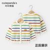 Chamarra Tejida Infantil Panda Kaka Ropa de Otoño para Niños Ropa Casual de Otoño para Niñas Tops para Bebés Ropa para Bebés y Niños