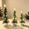 Set de tres piezas con forma de torre de piña con luces Decoración navideña Regalo de Navidad al por mayor