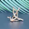 Suporte de Metal para Bola de Raiz de Árvore Base para Bola de Cristal Suporte para Bola Artesanato em Cristal Suporte Ornamentos Criativos