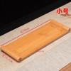 Venta al por mayor de fábrica bambú simple hogar rollo de libro bandeja de burbujas secas rectangular creativo de bambú bandeja para té juego de té mesa para té de burbujas secas