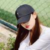 Gorra de Béisbol Color Sólido Protector Solar Cara con Letras Pequeñas Gorra Pequeña para Mujer Verano Estilo Coreano Marrón Herramienta Sombrero Curvo para Hombre