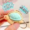 Popular Transfronterizo Llavero Juguete para Aliviar el Estrés de Teclado Impreso en 3D Tortuga de Dibujos Animados Clicker