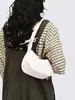 Em estoque bolsa de axila plissada com estrela design de nicho feminino bolsa de mão ins pode ser retrátil doce encontro bolsa de ombro único