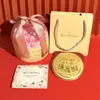 Oro Puro 999 Princesa Por Favor Hazte Rica Pastel de Oro 50mg Pieza de Oro Adornos para Esposa y Novia Regalos de Vacaciones Se Puede Vender al Por Mayor