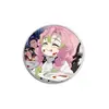 Mercadorias de Anime Japonês e Coreano Broche de Pera de Mel Insígnia de Metal Acessórios de Vestuário Alfinete de Lapela Padrão Geométrico Redondo Venda por Atacado de Fábrica