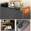 Gabinete de Acero para Zapatos de Hogar Gabinete de Almacenamiento Montado en Pared Integrado 2026 Modelo Caliente Entrada Zapatero de Gran Capacidad