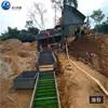 Lavadora de Tambor, Equipo Grande y Pequeño para Minería de Oro, Máquina para Minería de Oro de Arena de Río y Lodos de Río, Máquina Lavadora de Oro de Canaleta de Tambor