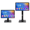 Máquina de Cantar KTV Familiar Huangshi com Tela Touch de Voz Inteligente, Aparelho All-in-One para Karaokê Doméstico com Bluetooth Sem Fio e WiFi