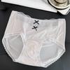 Braguitas de encaje para mujer de cintura media algodón algodón 10A entrepierna antibacteriana alargada viento puro sexy seda de hielo para dama al por mayor