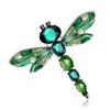Broche de Libélula Simulada Elegante Cristal Diamante Aleación Pin Ins Diseño de Nicho Perla Lujo Accesible Accesorios para Ramillete
