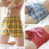 Roupa Íntima Masculina, 100% Algodão Puro, Cuecas Boxer Masculinas de Alta Qualidade, Algodão Classe A, Shorts Boxer Masculinos