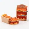Juguetes de Comida Simulada, Galletas y Pan de Resina, Imanes para Refrigerador DIY, Escenas Decorativas en Miniatura de Juguete, Adornos Pequeños