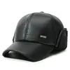 Gorra de Invierno para Hombre de Mediana Edad y Ancianos Estilo Pato para Exteriores Protección contra el Frío Calidez Papá Hombre Mayor Gorra de Béisbol Engrosada con Protección para las Orejas