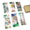 Suministros de Oficina Clips para Carpetas de Colores, Clips para Papel, 3 Piezas, 5 Piezas, 6 Piezas, 10 Piezas, Combinación de Tarjeta con Ventosa, Tienda Departamental Yiwu al por Mayor