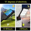 Luz Solar para Calle, Luz Exterior para Jardín, Luz de Pared con Sensor de Movimiento Corporal, Luz de Carretera Integrada Impermeable Cob, Ahorro de Energía Solar