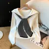 Camiseta de Manga Larga a Rayas Térmica Falsa de Dos Piezas Talla Grande para Mujer, Nuevo Estilo Otoño/Invierno 2025, Corte Holgado, Adelgazante, Cubre Vientre
