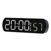 Reloj Electrónico Simple, Reloj Despertador LED Multifuncional Creativo, Pantalla de Temperatura, Temporizador de Cuenta Regresiva, Reloj de Mesita de Noche 6639