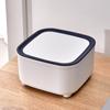 Lixeira de Mesa Pequena Celebridade da Internet Mesa de Centro Mesa Luz Luxo Sala de Estar Mini Caixa Pequena Fofa com Tampa para Uso Doméstico