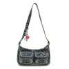 Bolso de Hombro Vintage Desgastado Estilo Hong Kong para Mujer 2025 Nuevo Llegada Verano Moda Versátil para el Trabajo