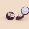 Botones versátiles de lana con cuentas, botones de hilo de lana, botones forrados, botones decorativos de moda para suéteres y abrigos, botones para cárdigans de lana