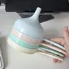 Embudo Pequeño de Plástico con Mango Largo para Uso en Cocina, Adecuado para Salsa de Soja y Aceite, Dispensador de Líquidos para el Hogar con Mango