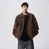 Chaqueta Acolchada Estilo Old Money para Hombre, Nueva Chaqueta Ejecutiva Otoño e Invierno, Ropa de Invierno Engrosada, Abrigo Cálido de Algodón Estilo Melard