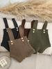 Calça de Malha com Alça para Bebê Mês Pequeno Primavera Nova Estilo Ocidental Meninos e Meninas Lã Calça de PP Grande