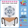 Posavasos de madera antiescaldamiento para mesa de comedor de corcho de Painting King, consumibles en blanco para transferencia térmica, portavasos con logotipo.