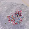 Paquete de material para manicura 2024 primavera y verano nuevo estilo mono mismo estilo hacha Corazón Torcido Cristal K9 diamante flash manicura al por mayor