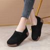 Transfronteiriço nova primavera novos sapatos únicos muffin fundo grosso sapatos femininos comércio exterior simples casual preguiçoso feijão sapatos atacado