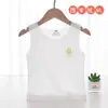 2025 Novo Colete de Seda Gelada Infantil Top de Verão Roupa Íntima Fina Sem Costura Leve e Respirável