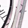 Fabricante Venta al por Mayor 3D Semicircular Diamante de Imitación DiamonD Bolsa Tubo Cuerda de Algodón 1cm Diamante Blanco Diamante de Imitación Cinturón Ropa SanDalias Accesorios Joyería diy