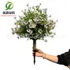 Flores Artificiales Simuladas y Plantas Verdes, Cipreses Pequeños, Bonsái de Ciprés Simulado, Boj, Lavanda, Flores Falsas y Árboles Falsos, Estilo Popular