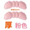 Aplicación de pegamento en las alas después de pegar almohadillas anti-desgaste para pies de mujer, pegatinas antideslizantes para pies, pegatinas protectoras para talones, plantillas de esponja para tacones altos, plantillas antideslizantes de media talla