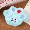 Colgante de Pata de Gato de Peluche de Dibujos Animados Juguete de Peluche Creativo Accesorio de Broche DIY Accesorio de Llavero de Pata de Gato Lindo