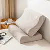 Almofada de Látex Fronha Especial Algodão Puro 60X40 Algodão Lavado Fronha de Algodão Puro Almofada de Espuma de Memória de Borracha Crianças 50X30
