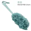 Estilo Coreano Cabo Longo Flor de Banho Tamanho Grande Esfoliante de Costas para Banho Bola de Banho Esfoliante de Banho para Adultos Artefato Esfoliante de Costas Toalha Escova de Banho