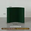 Pantalla de acordeón de dieciocho paneles de colores para mampara de oficina, divisor de sala de estar, pantalla de papel plegable, pantalla de exhibición