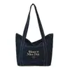 Bolsa de Lona de Nicho Transfronteriza para el Trayecto al Trabajo, Bolso Casual de Color Sólido Maison Class para Viajes, Bolso Tote de un Solo Hombro