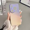 Ajuste Instantáneo para Funda de Teléfono de Vidrio Templado Degradado Huawei Pura90Pro P80 Tacto Premium P70+ Protección Anti-Caídas
