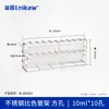 Portatubos Colorimétricos de Madera para Laboratorio 25ml 50ml 100ml Portatubos de Ensayo Colorimétricos con 6 Agujeros y 12 Agujeros para Colorimetría