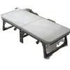Cama plegable para siesta de una persona, sillón reclinable portátil para siestas en la oficina, uso en el hogar, cama individual sencilla para cuidadores