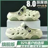 Dropshipping Crocs para Niños Niños Suela Gruesa de EVA Antideslizante Medianos y Grandes Niños Sandalias de Playa Cerradas para Exteriores En Stock
