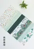 Tecido Sarja conjunto de tecidos retalhos florais retalhos de tecido pontas de tecido patchwork tecido floral roupas de boneca liquidação tecido diy artesanal