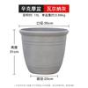 Vaso de Flor de Pedra Artificial Rocha Vaso de Flor de Rocha Artificial Simples Retro Vasos de Flores de Rocha Artificial Casa de Pátio Resina Interno Grande Planta Verde Varanda