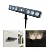 Nuevas Luces Solares Exteriores Transfronterizas para Decoración de Jardín en Casa, Iluminación para Escaleras y Peldaños, Luces de Pared, Luces para Césped