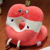 Almofada de Cochilo de Frutas Desenho Animado Almofada de Cochilo de Escritório Almofada de Pescoço para Poltrona Almofada de Mesa para Dormitório de Estudante