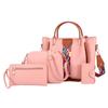 Bolsa Bolsa Feminina Nova 2021 Cross-border Tote Bag Casual Quatro peças Bolsa para Aprovação