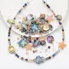 Concha de Tortuga, Caracol, Pez, Estrella y Perla Serie Oceánica Set Transfronterizo Cadena para Teléfono DIY, Collar, Accesorios para Joyería, Cuentas Sueltas al por Mayor